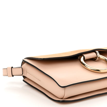 Chloe Suede Calfskin Small Faye Shoulder Bag Blushy Pink 9 of 11
