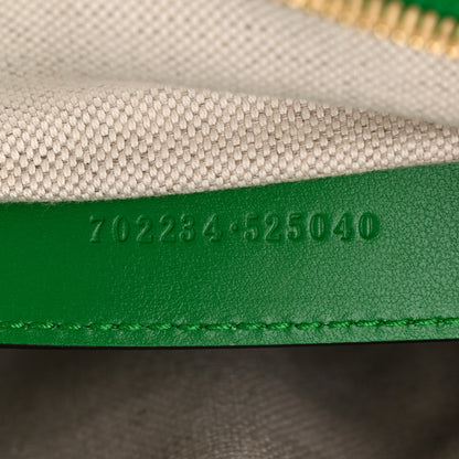 Gucci Calfskin GG Matelasse Shoulder Bag Spring Green Natural 7 of 10