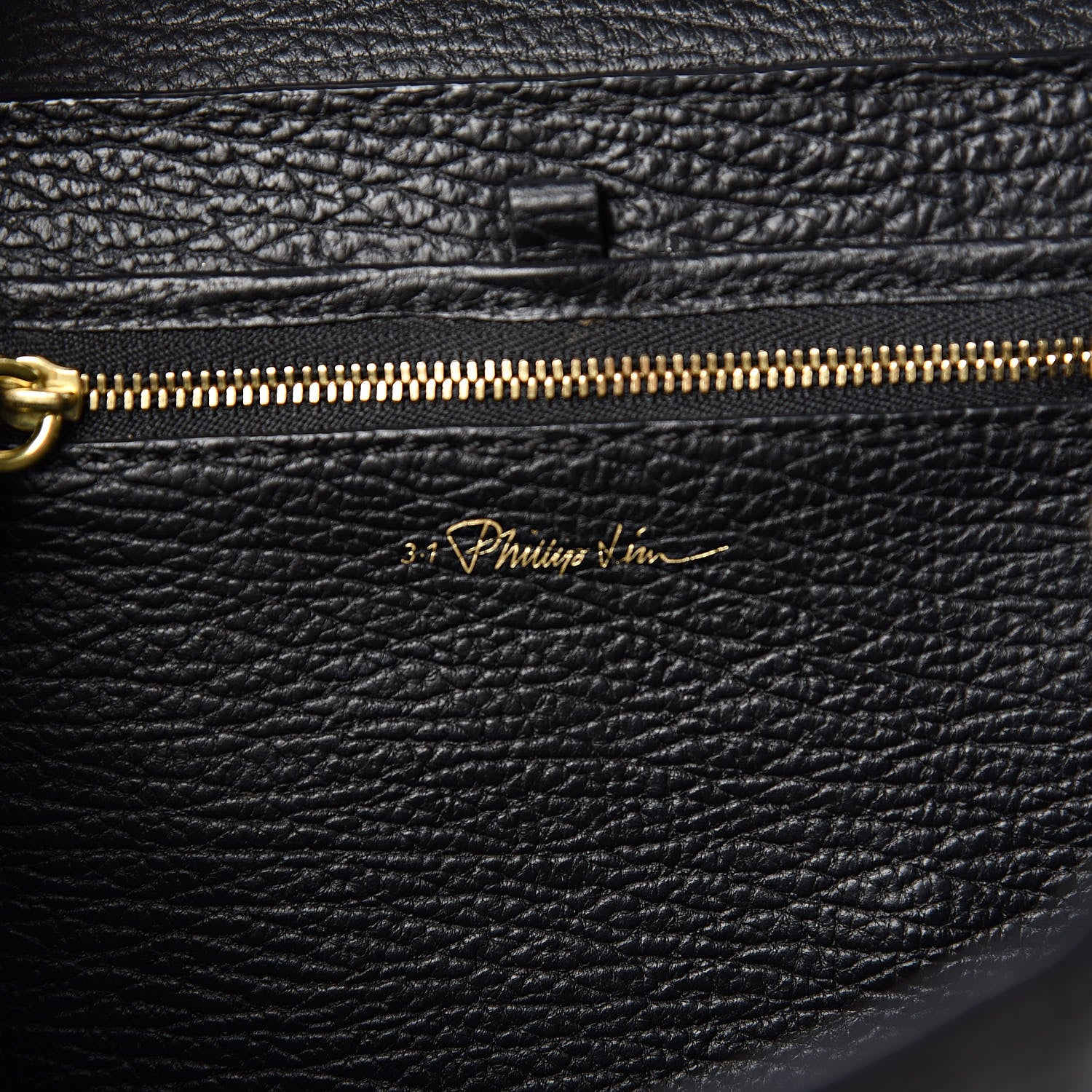 3.1 Phillip Lim 3.1 Textured Calfskin Mini Pashli Satchel Black 6 of 15