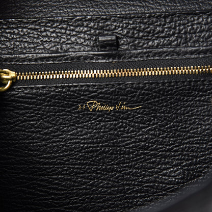 3.1 Phillip Lim 3.1 Textured Calfskin Mini Pashli Satchel Black 6 of 15