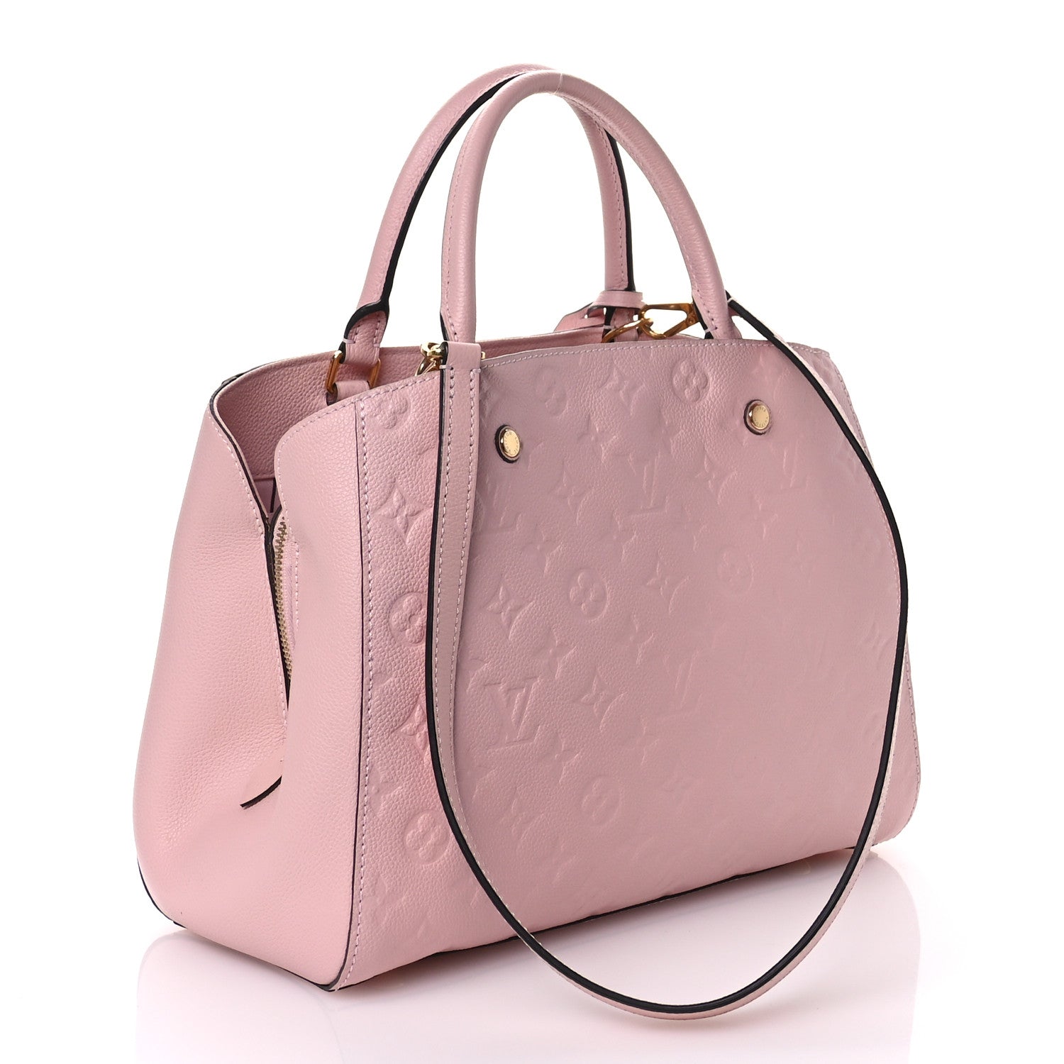 Louis Vuitton Empreinte Montaigne MM Rose Ballerine 3 of 10
