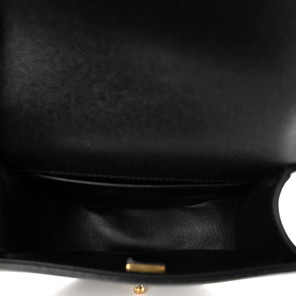 Chanel Caviar Quilted Small Boy Messenger Bag Black 5 of 9