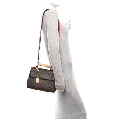 Louis Vuitton Monogram Cluny BB Bordeaux Fuchsia 2 of 9