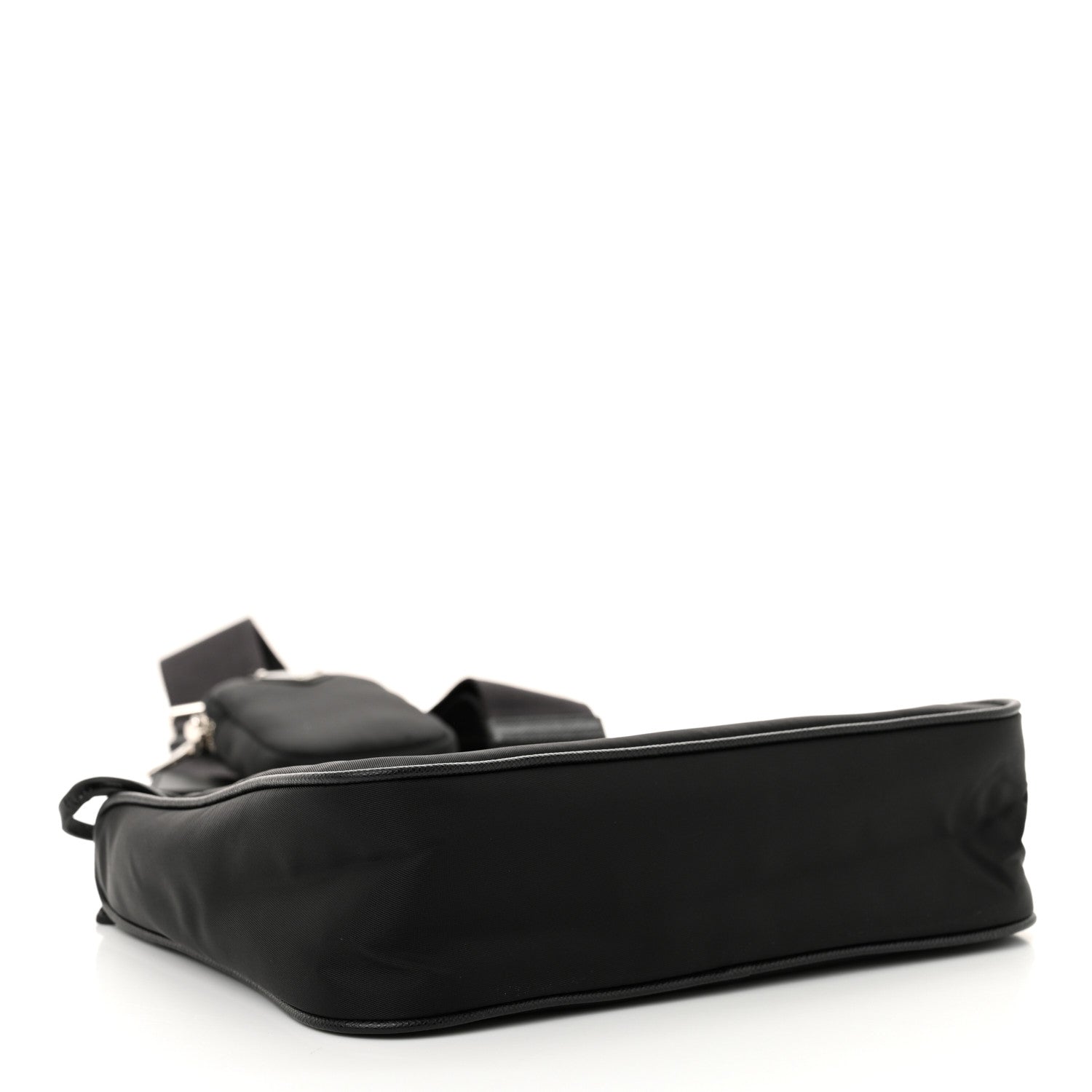 Prada Nylon Re-Edition 2005 Shoulder Bag Black 4 of 10