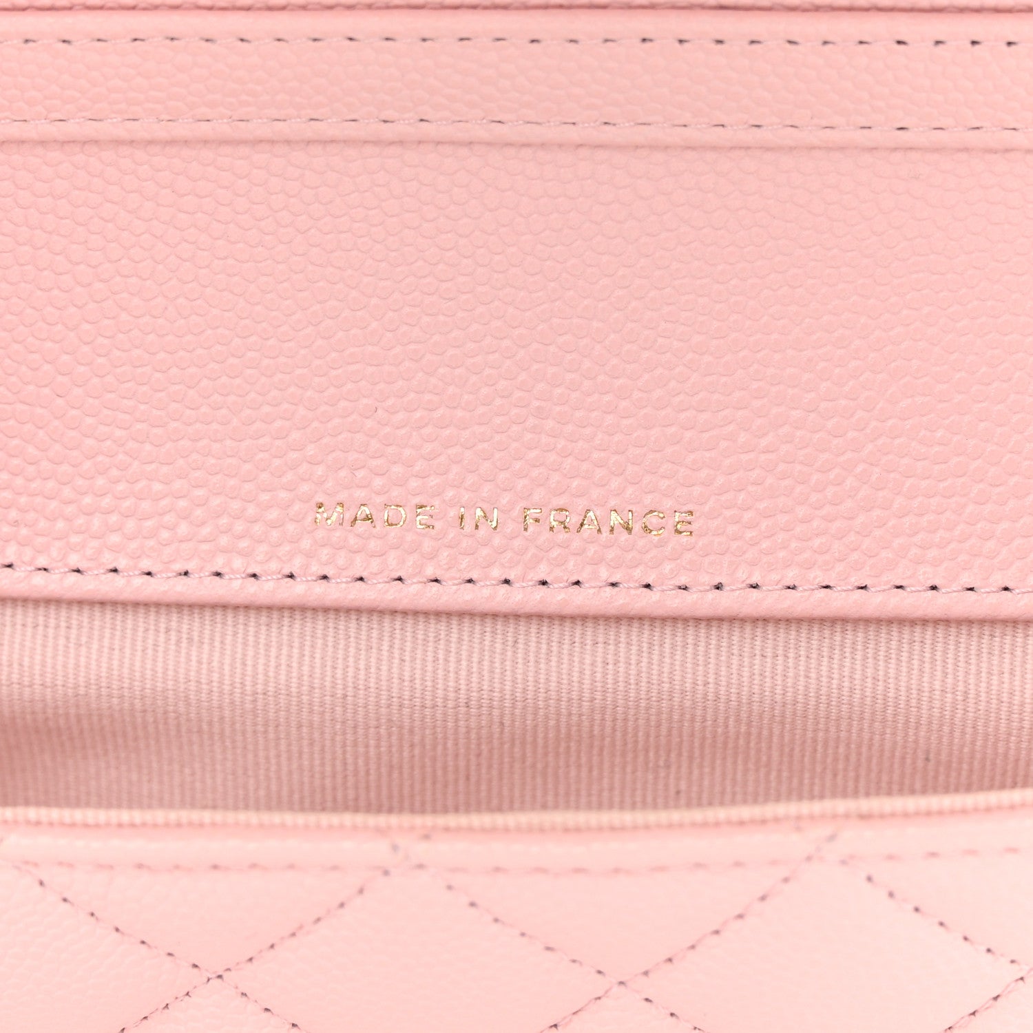 Chanel Caviar Quilted Glasses Case With Chain Light Pink 7 of 14