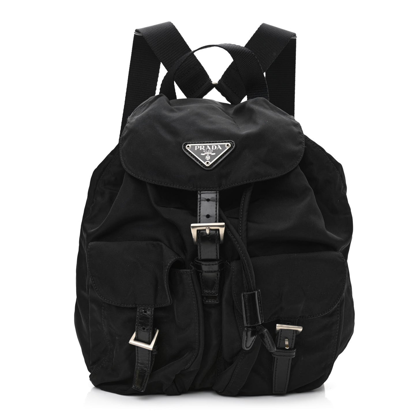 Tessuto Nylon Vela Small Backpack Black