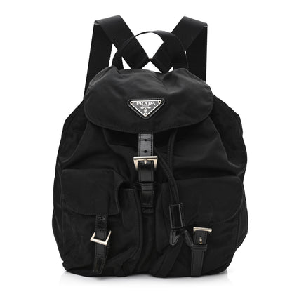 Prada Tessuto Nylon Vela Small Backpack Black 1 of 11