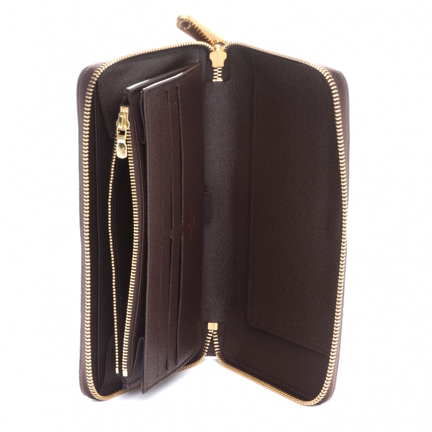 Damier Ebene Zippy Organizer Wallet