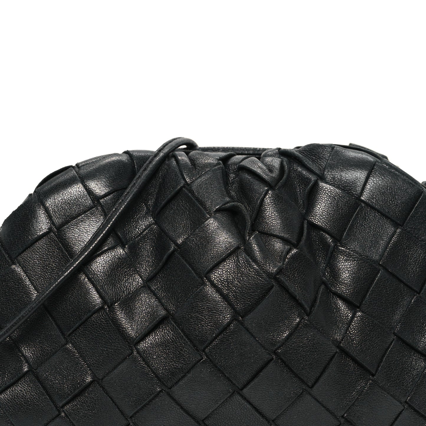 Nappa Intrecciato The Mini Pouch Black