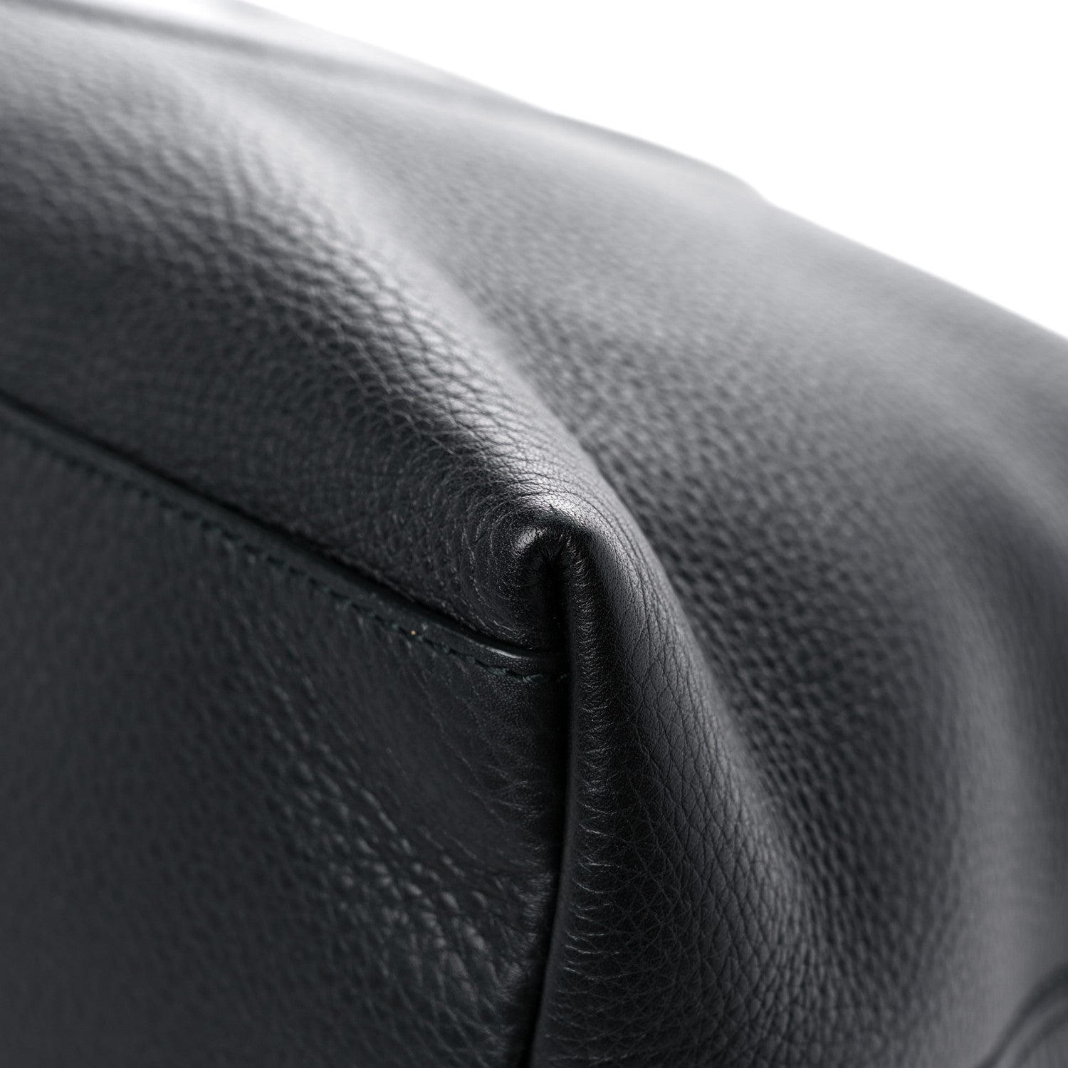 Gucci Pebbled Calfskin Medium Soho Chain Shoulder Bag Black 9 of 12