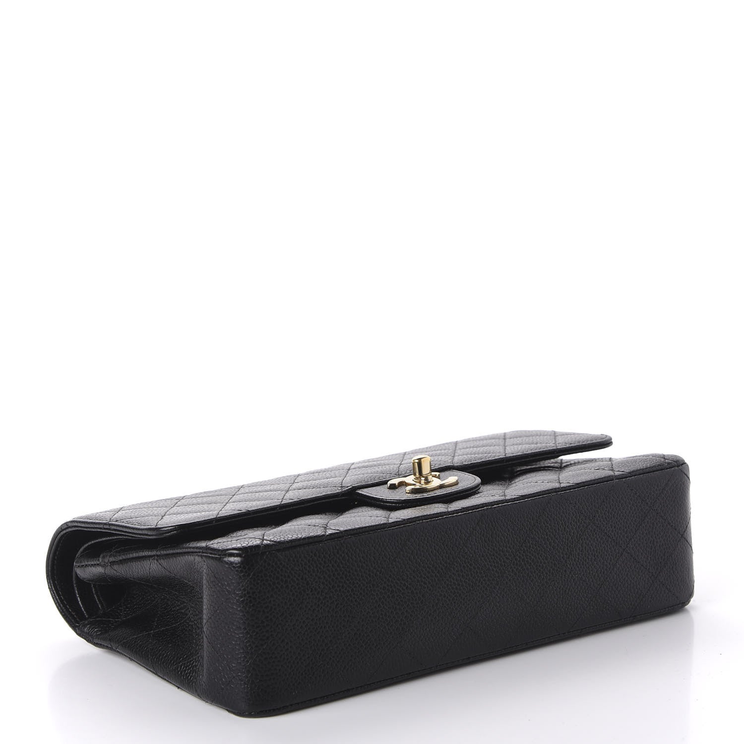 Chanel Caviar Quilted Medium Double Flap Black 4 of 11
