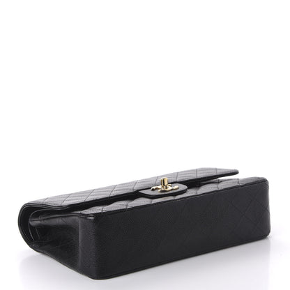 Chanel Caviar Quilted Medium Double Flap Black 4 of 11