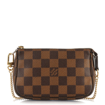 Louis Vuitton Damier Ebene Mini Pochette Accessories 1 of 8