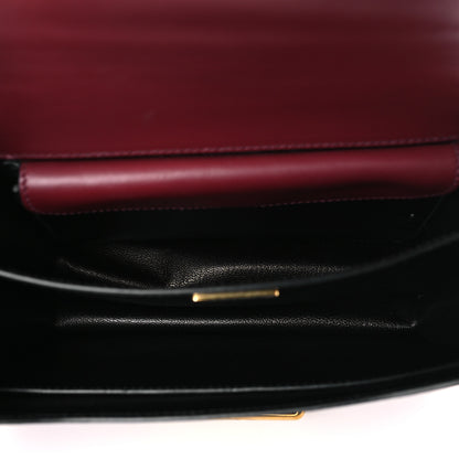 Prada City Calf Saffiano Mini Cahier Bag Granato 5 of 8