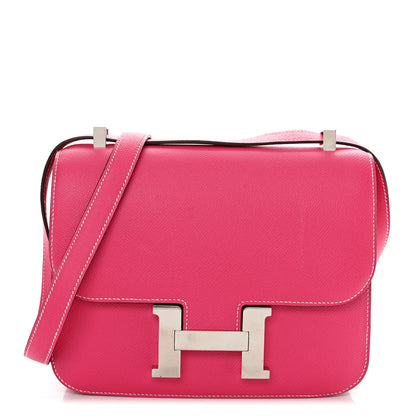 Hermes Epsom Constance 24 Rose Tyrien 1 of 11