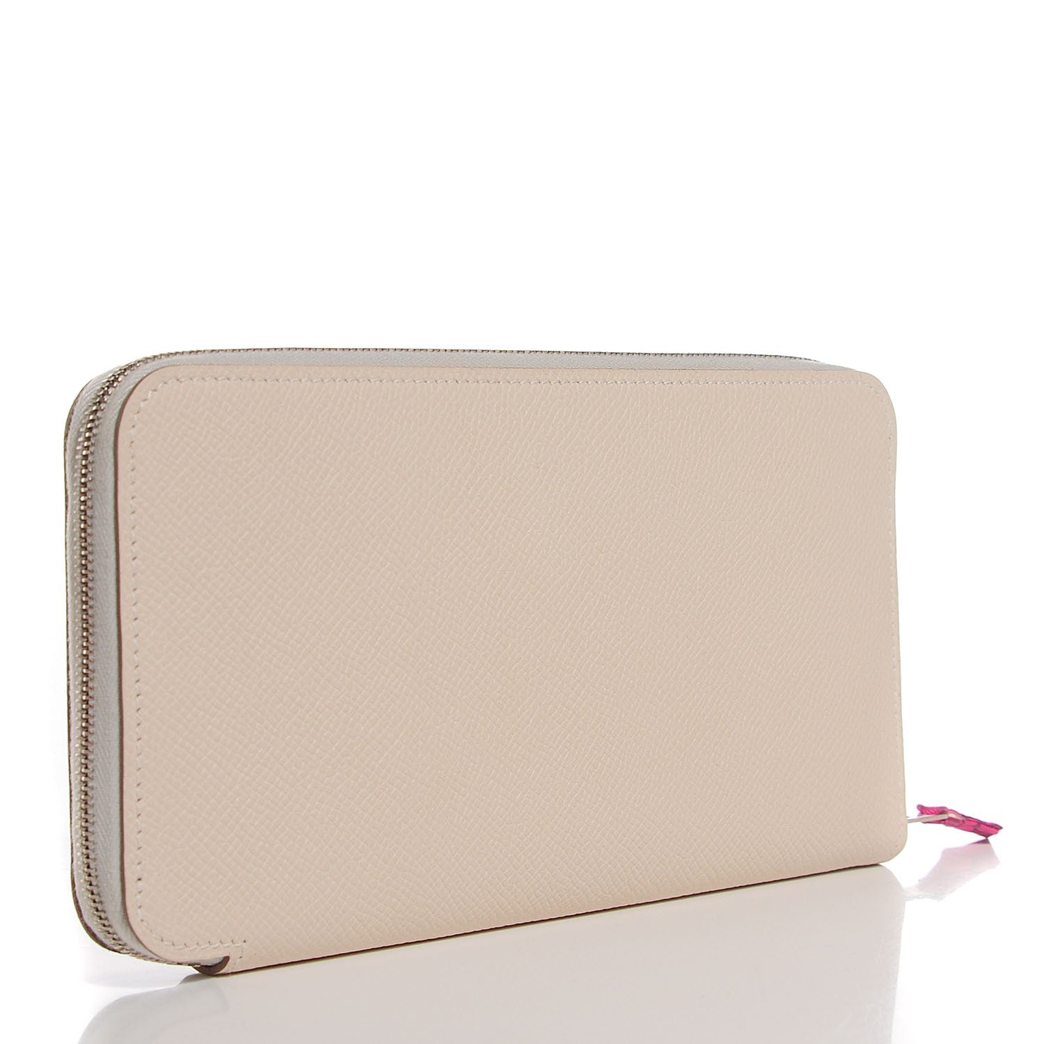 Hermes Silk'in Wallet Craie Rose Tyrien 11 of 19