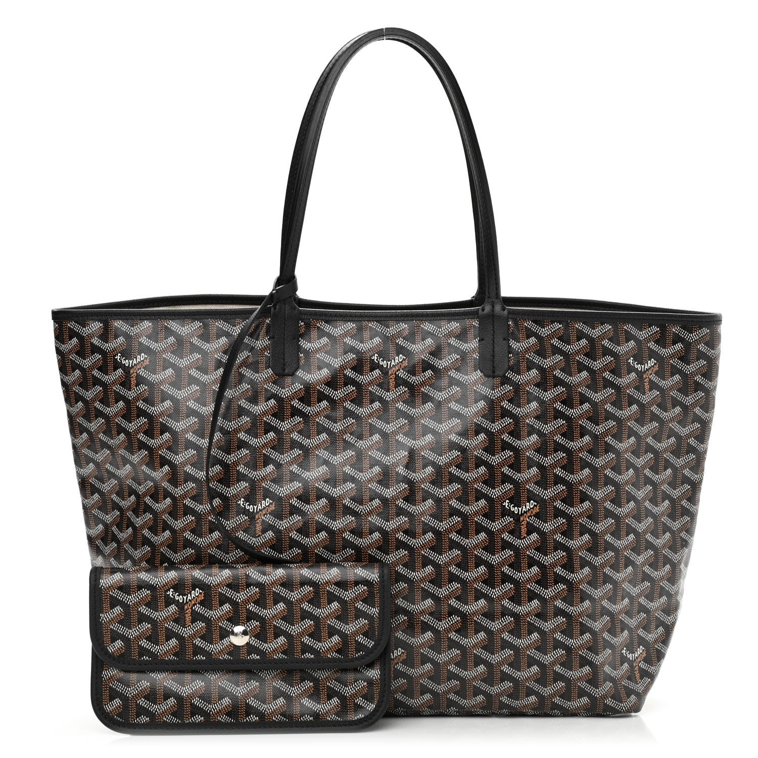 Goyard Goyardine Saint Louis PM Black 1 of 9