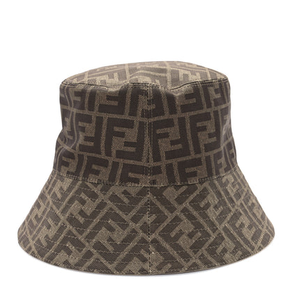 Fendi Poyester FF Reversible Bucket Hat S Tobacco Beige 6 of 13