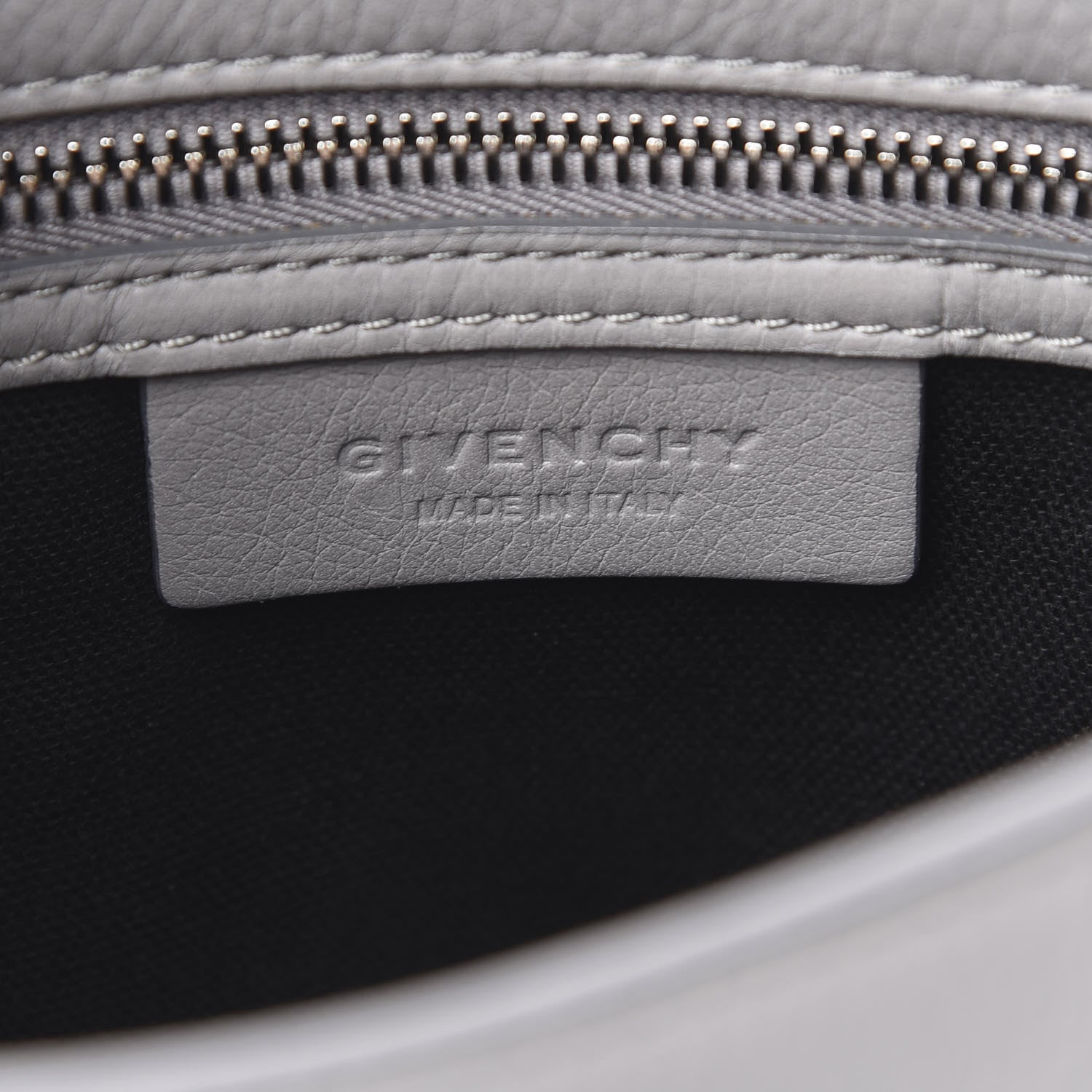 Givenchy Calfskin Mini Pandora Pure Flap Bag Pearl Grey 7 of 13