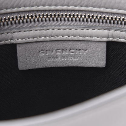 Givenchy Calfskin Mini Pandora Pure Flap Bag Pearl Grey 7 of 13