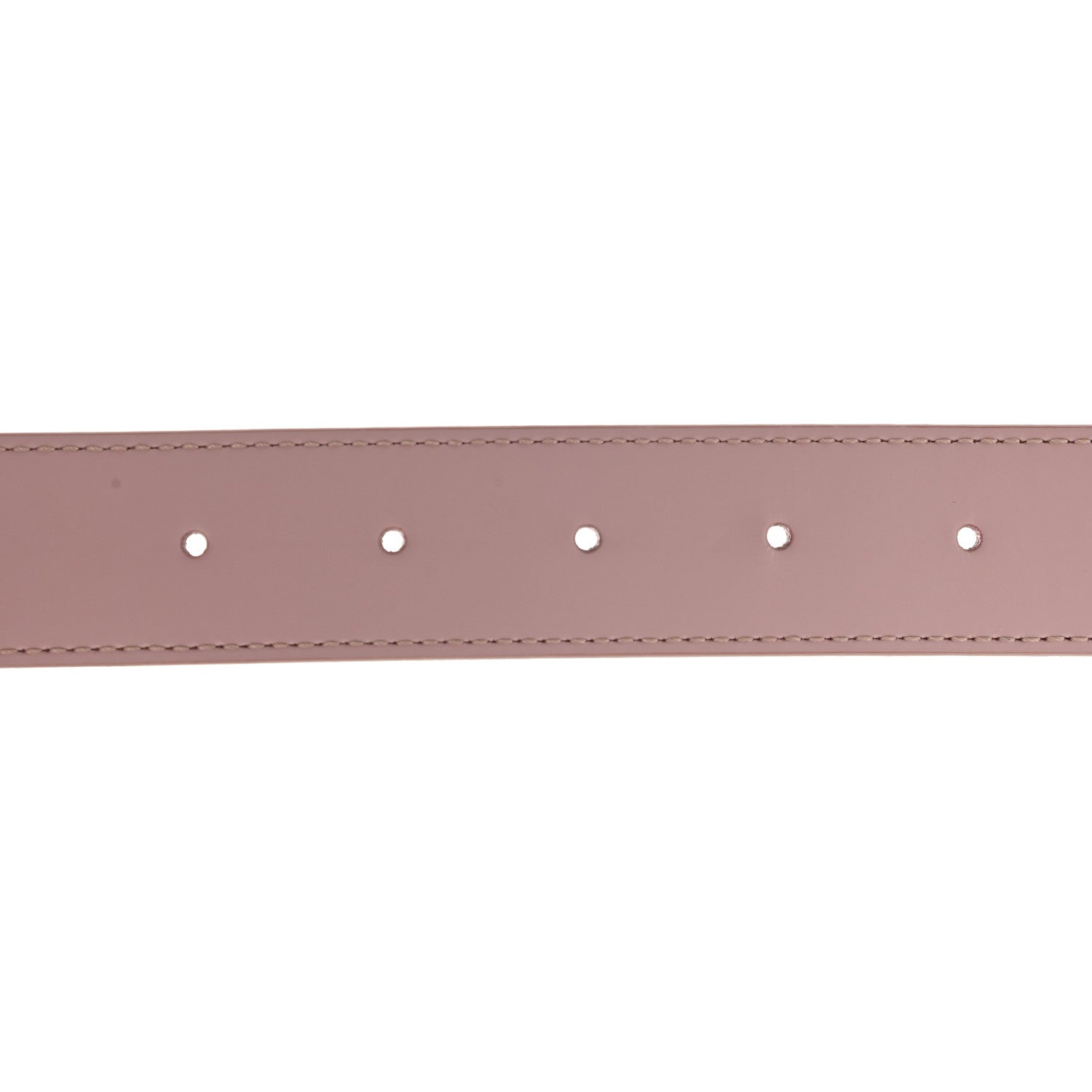 Louis Vuitton Damier Azur 30mm LV Initiales Reversible Belt 85 34 Pink 4 of 4