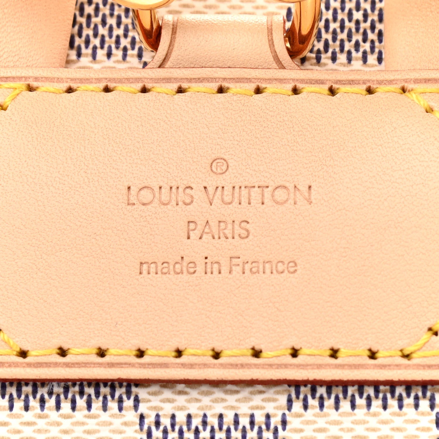 Louis Vuitton Damier Azur Sperone BB Backpack 6 of 9