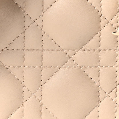Christian Dior Lambskin Cannage Small My ABCDior Lady Dior Beige 8 of 11