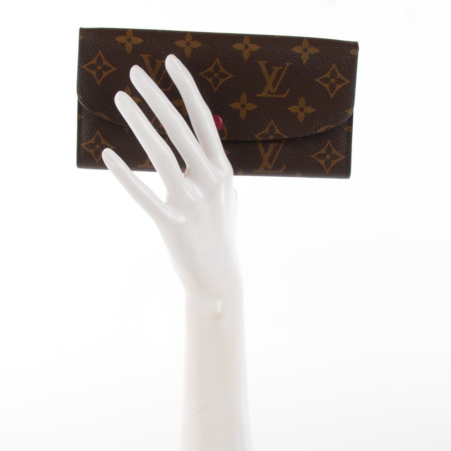 Monogram Emilie Wallet Fuchsia
