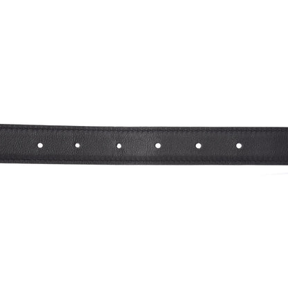 Hermes Epsom Swift 24mm Mors Belt 85 Gold Black 6 of 8