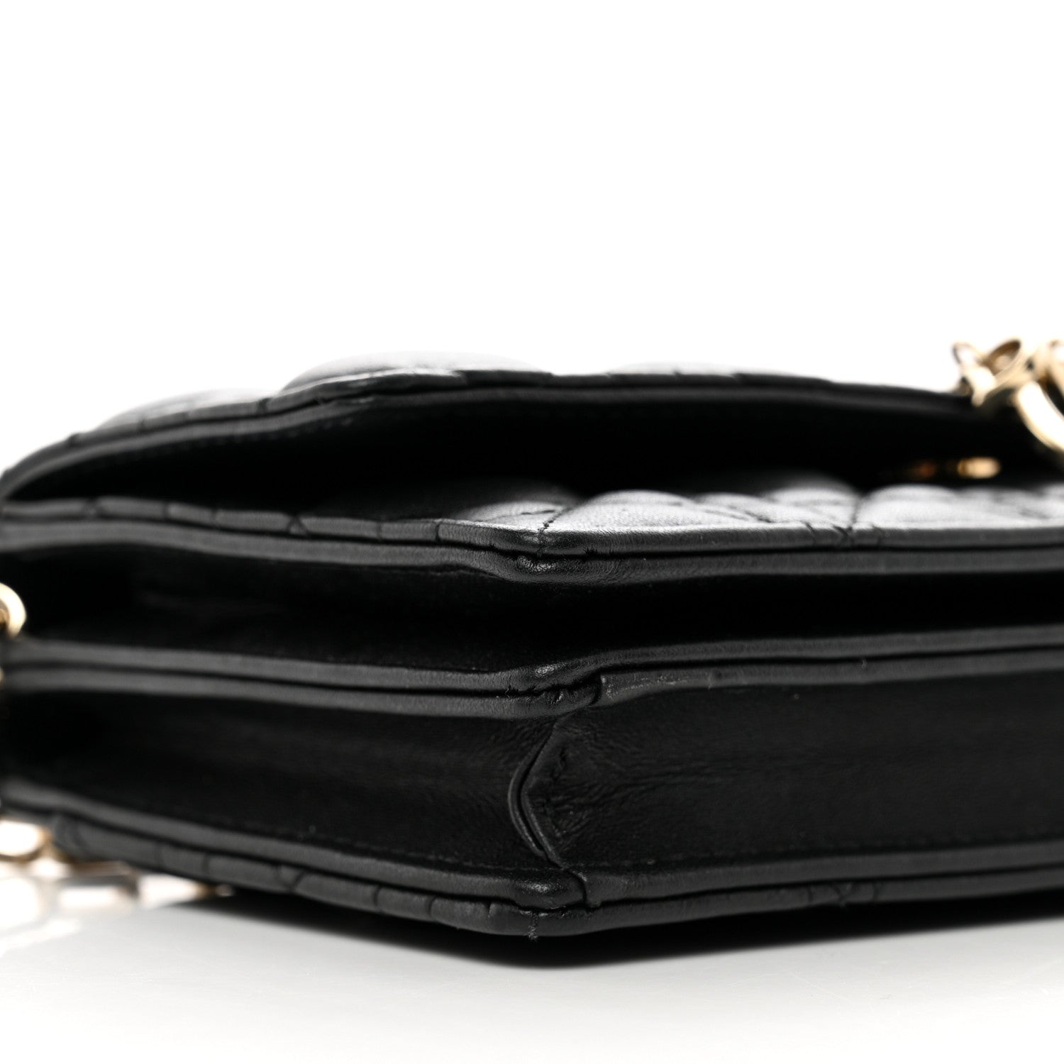 Christian Dior Lambskin Cannage Mini My Dior Bag Black 8 of 10