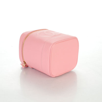 Chanel Caviar Vanity Cosmetic Case Pink 4 of 8