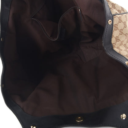 Gucci Monogram Large Sukey Tote Beige Ebony Black 5 of 12