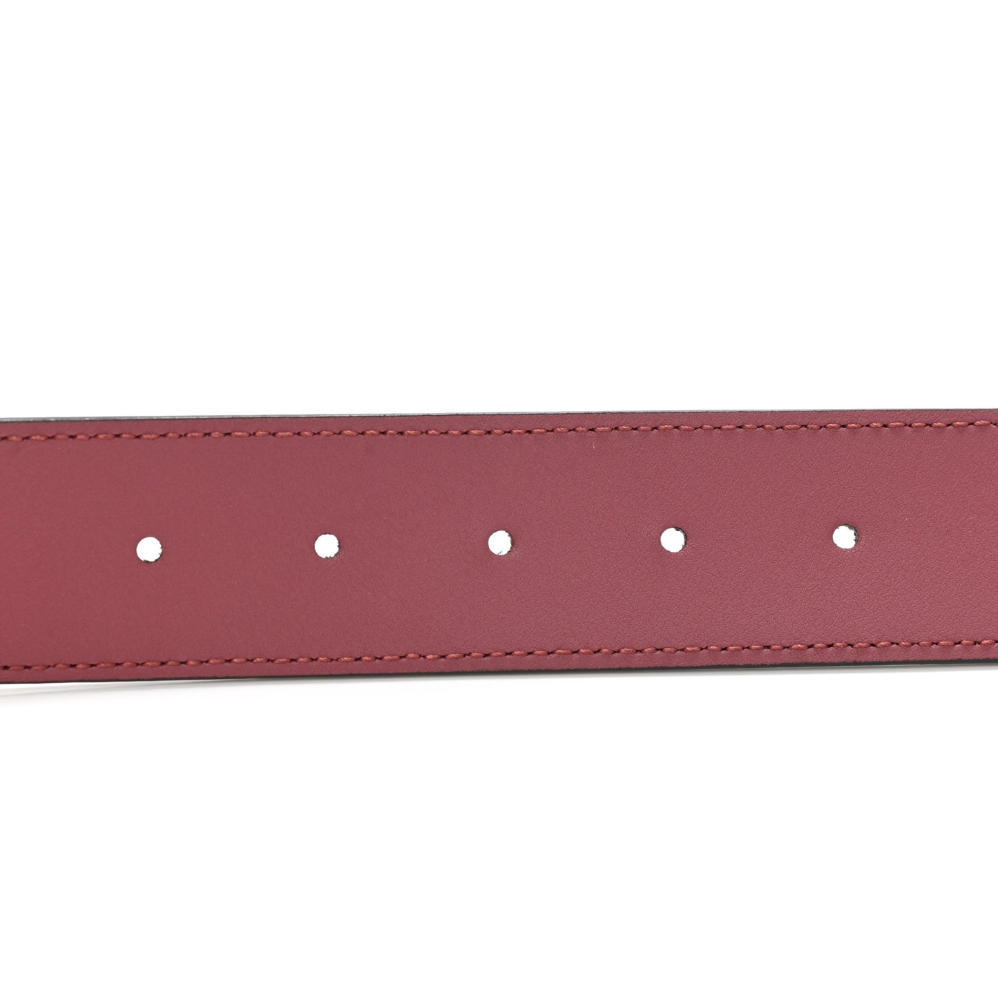 GG Supreme Monogram Blooms Moon Calfskin Interlocking G 37mm Belt 75 30 Beige Ebony Multicolor Dry Rose