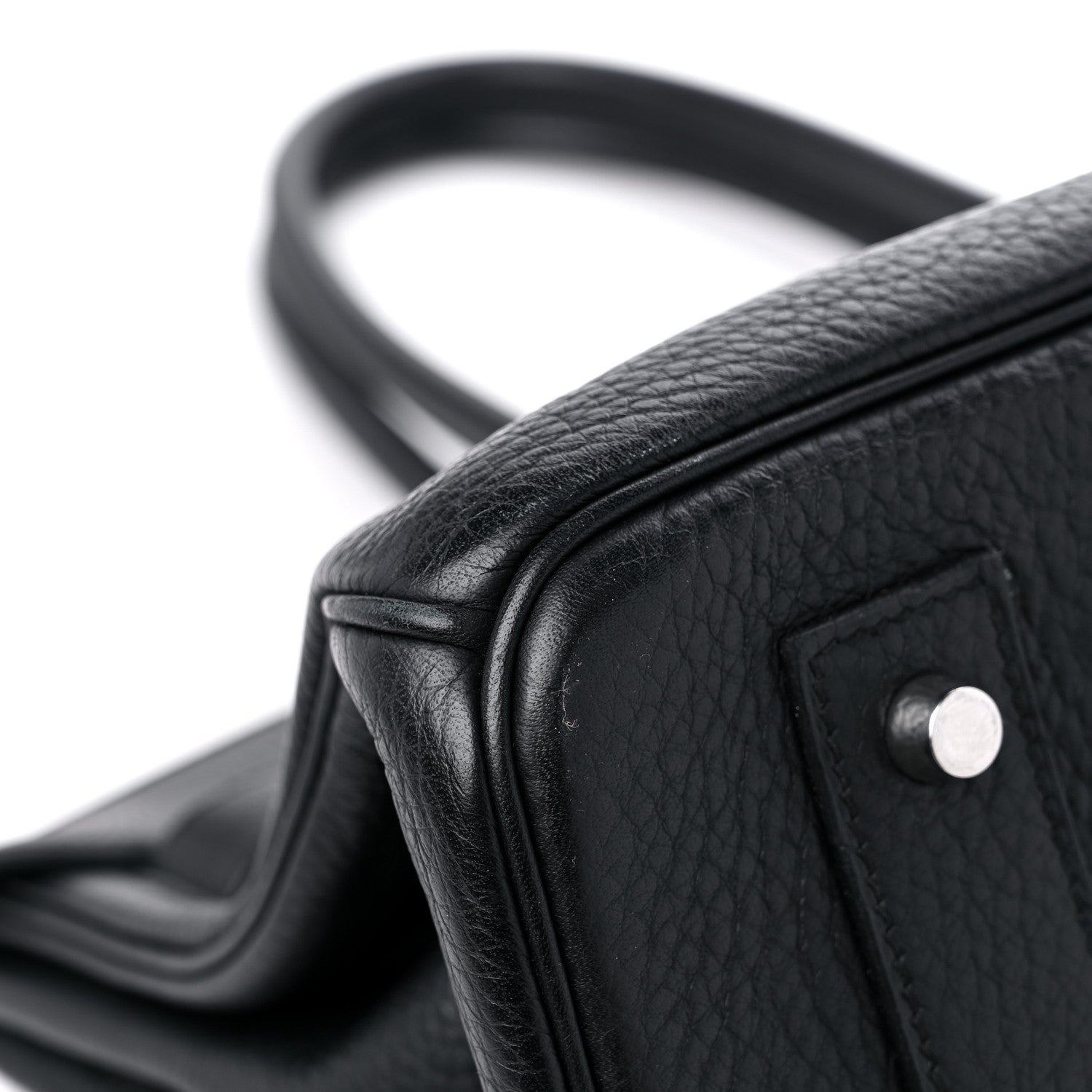 Hermes Togo JPG Shoulder Birkin II 42 Black 8 of 14