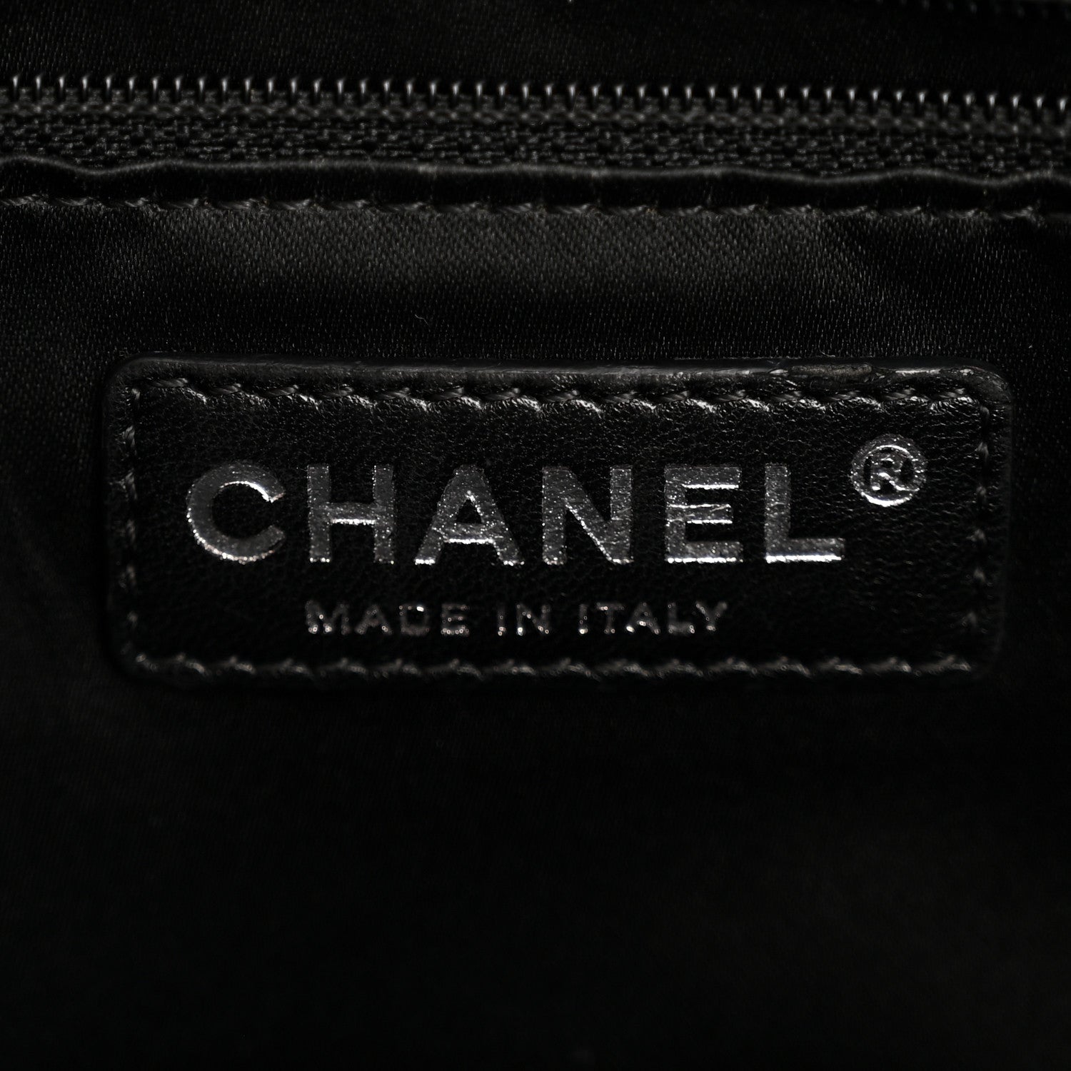 Chanel Caviar Quilted Grand Shopping Tote GST Black 6 of 13