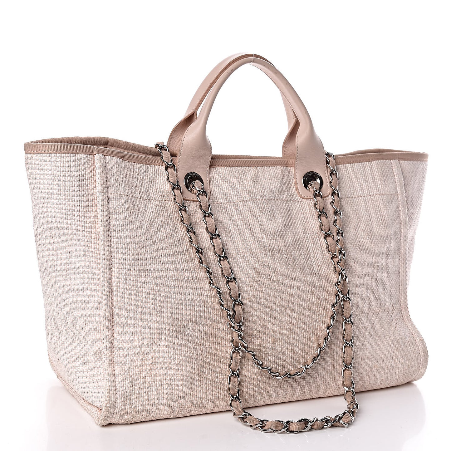 Canvas Large Deauville Tote Pink