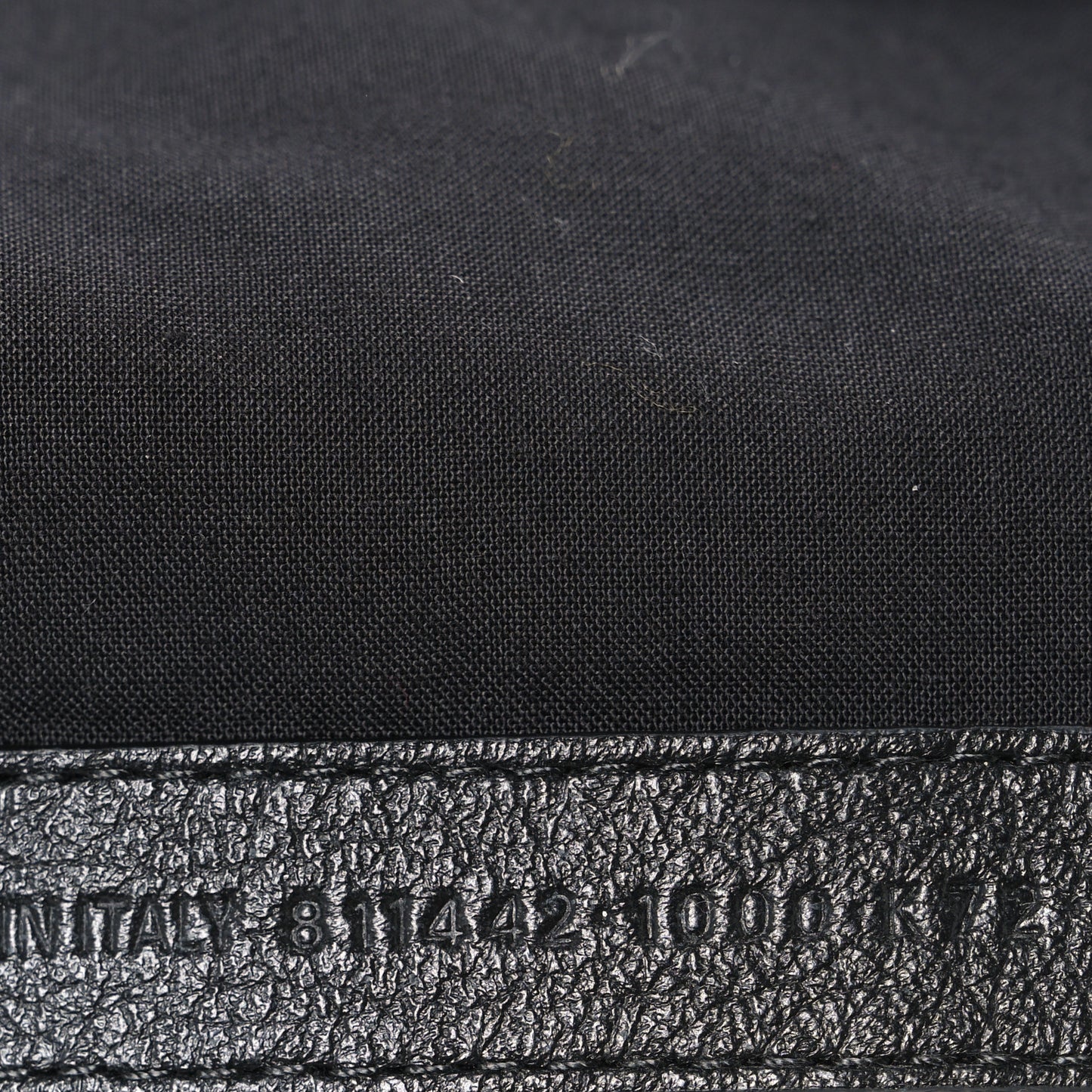 Washed Denim Classic Hardware Small Le City Black