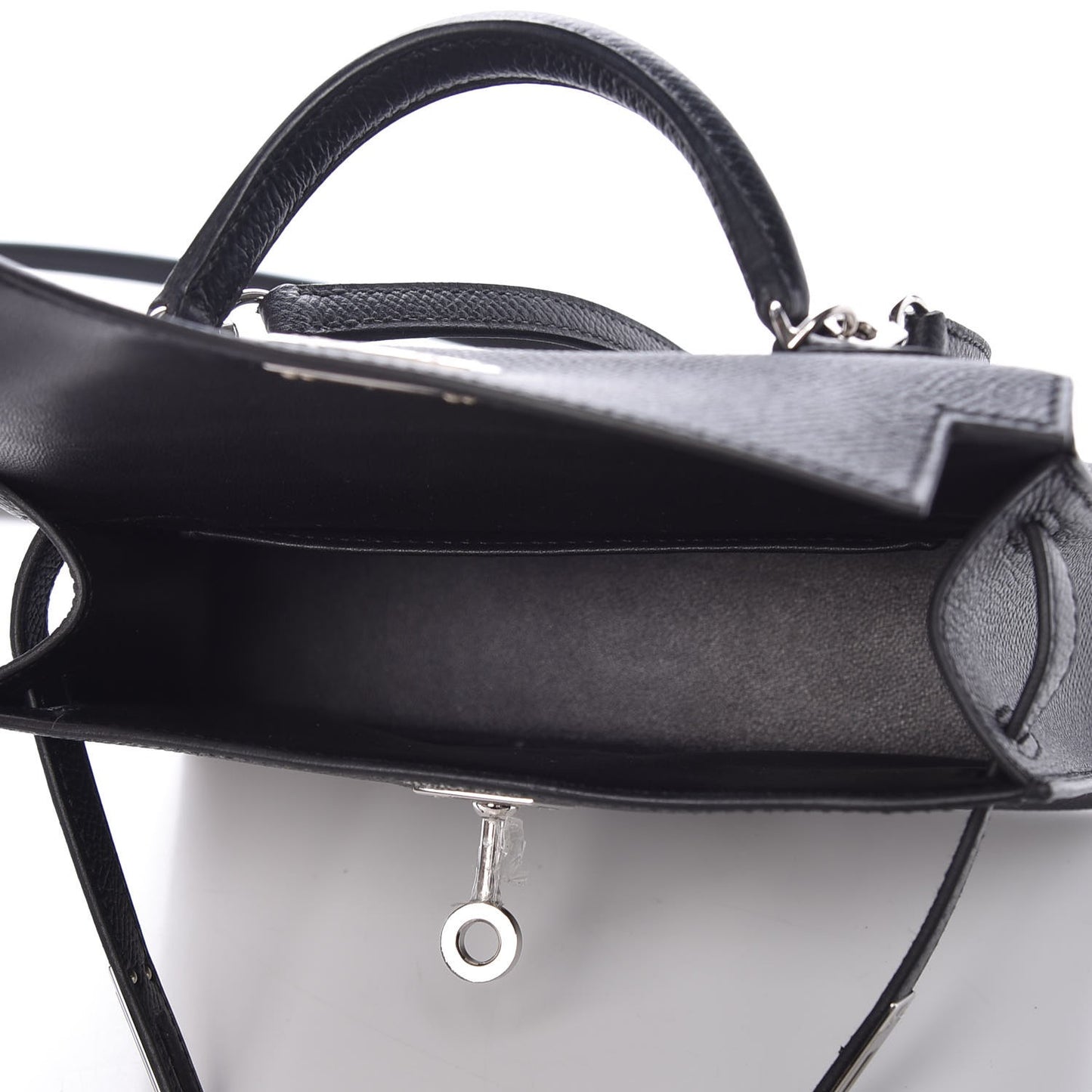 Epsom Mini Kelly Sellier 20 Black