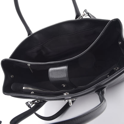 Chanel Calfskin Cerf Executive Shopper Tote Black 5 of 6
