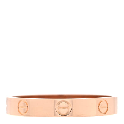 Cartier 18K Pink Gold 3.5mm LOVE Wedding Band Ring 63 10.25 1 of 5