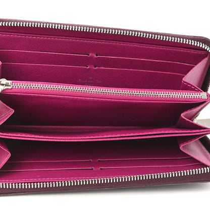 Louis Vuitton Epi Zippy Wallet Cassis 5 of 8