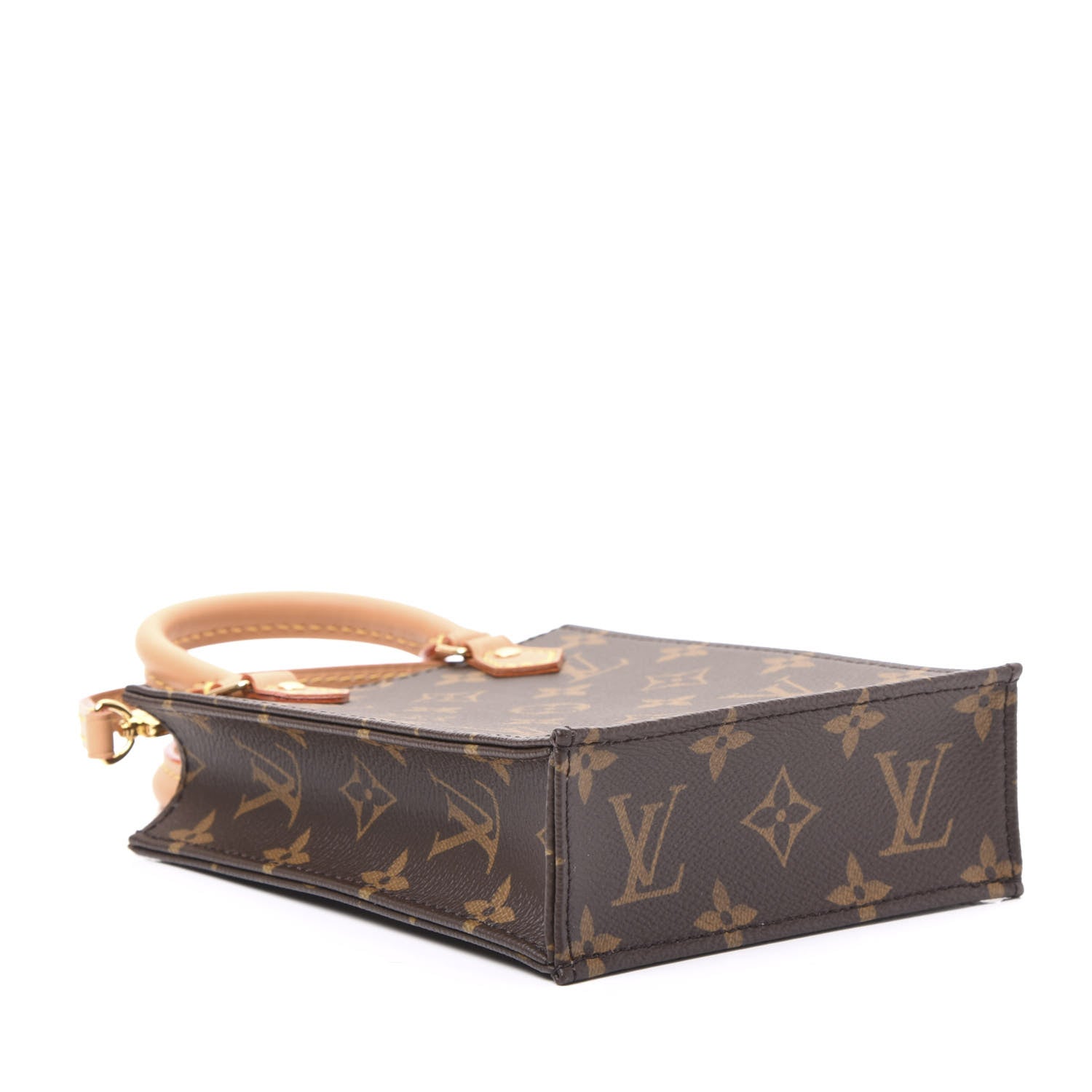 Louis Vuitton Monogram Petit Sac Plat 3 of 10