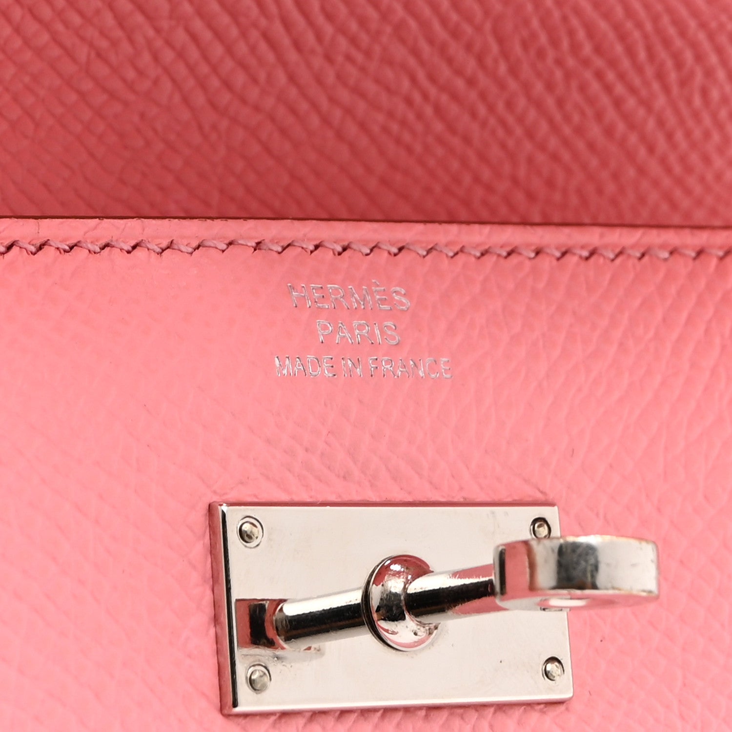 Hermes Epsom Medium Kelly Wallet Rose Confetti 6 of 9