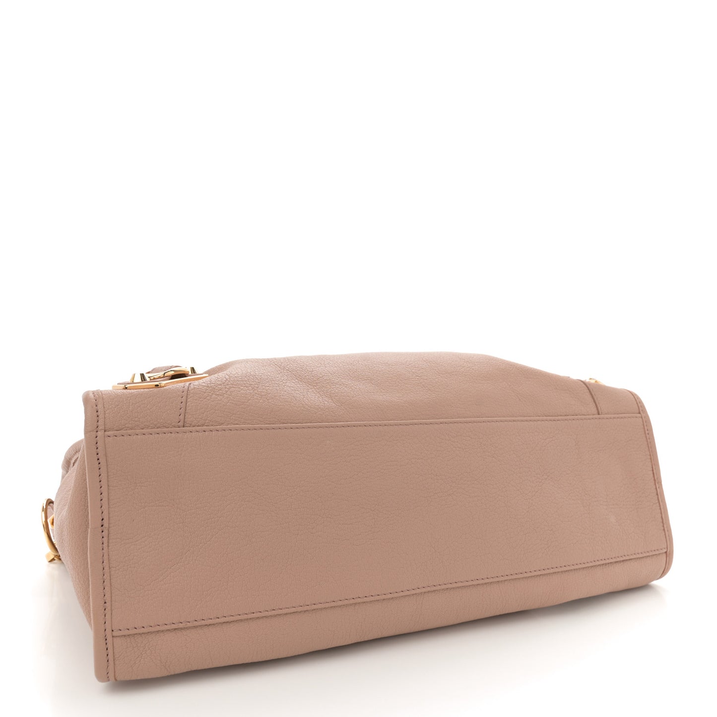 Chevre Gold Metallic Edge Hardware City Rose Des Sables