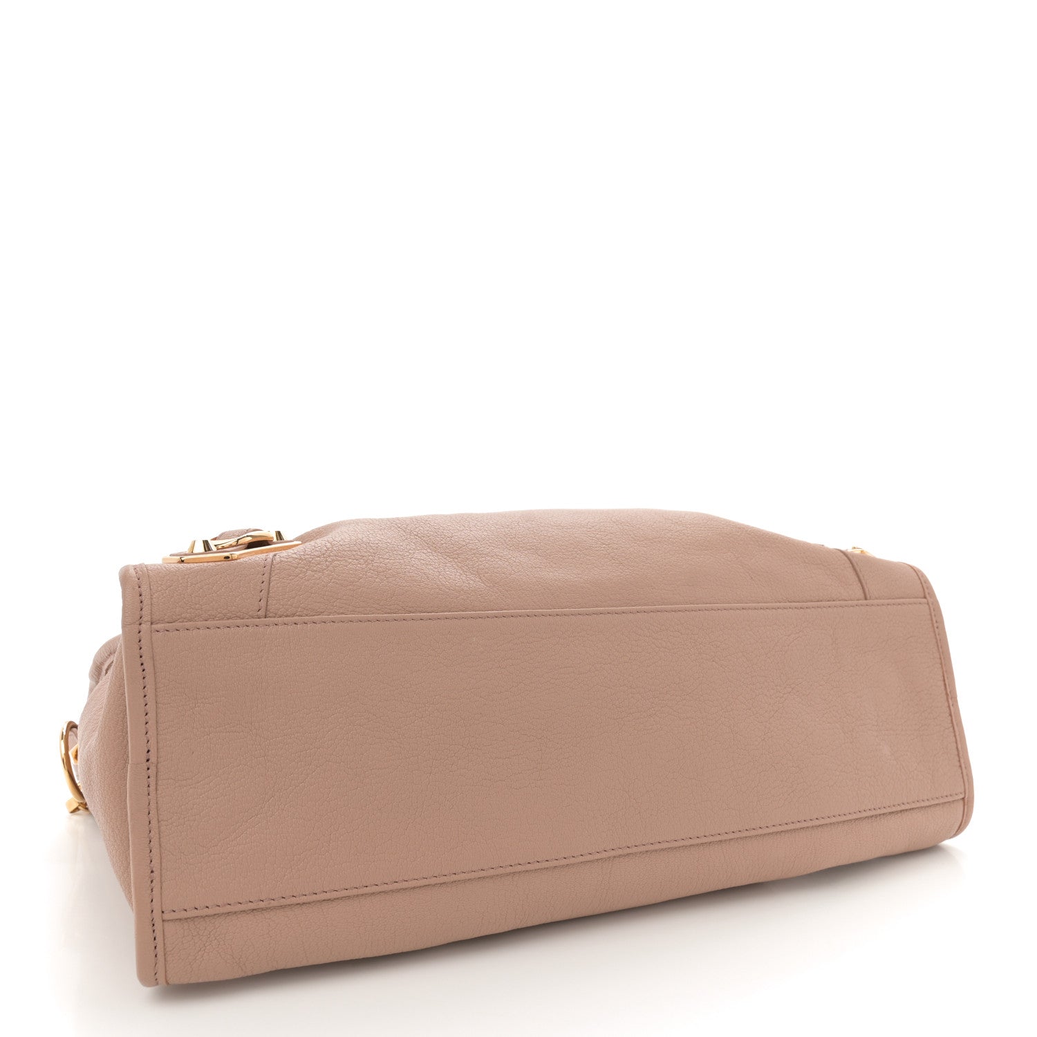 Balenciaga Chevre Gold Metallic Edge Hardware City Rose Des Sables 5 of 13