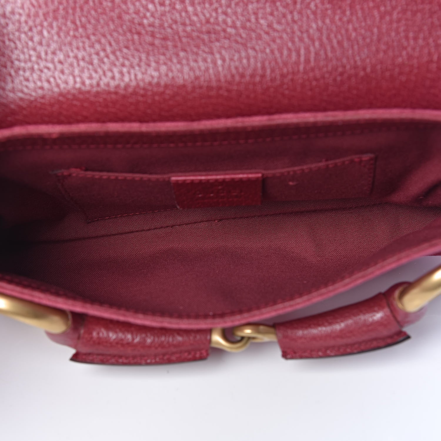 Gucci Monogram Horsebit Clutch Pink 5 of 10