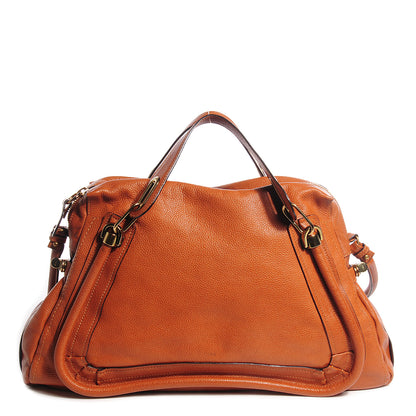 Chloe Calfskin Large Paraty Caramel 1 of 8