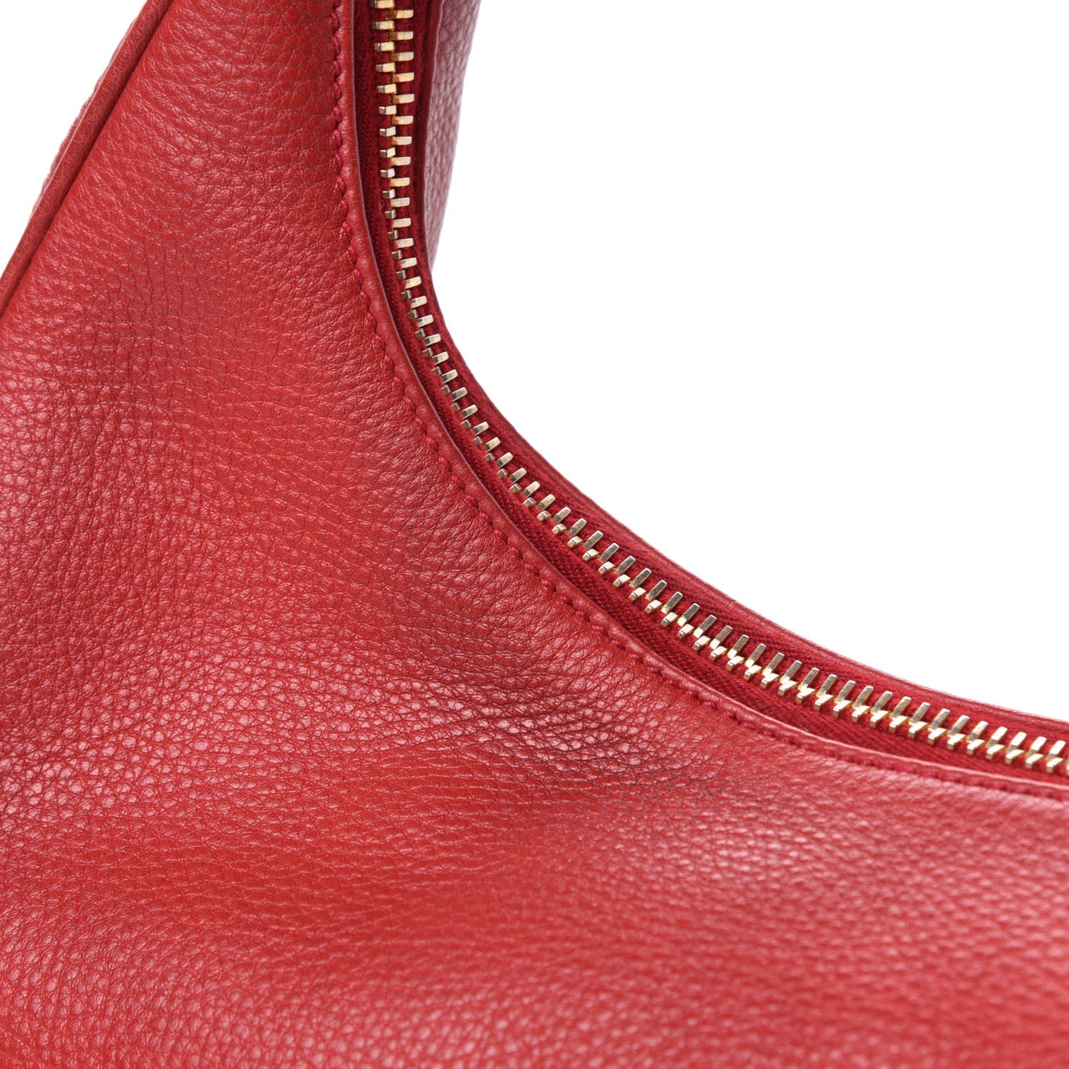 Prada Vitello Daino Hobo Rosso 10 of 15