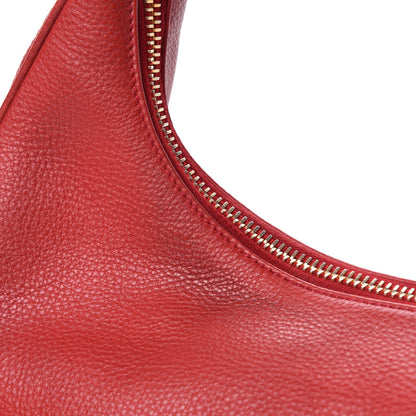 Prada Vitello Daino Hobo Rosso 10 of 15