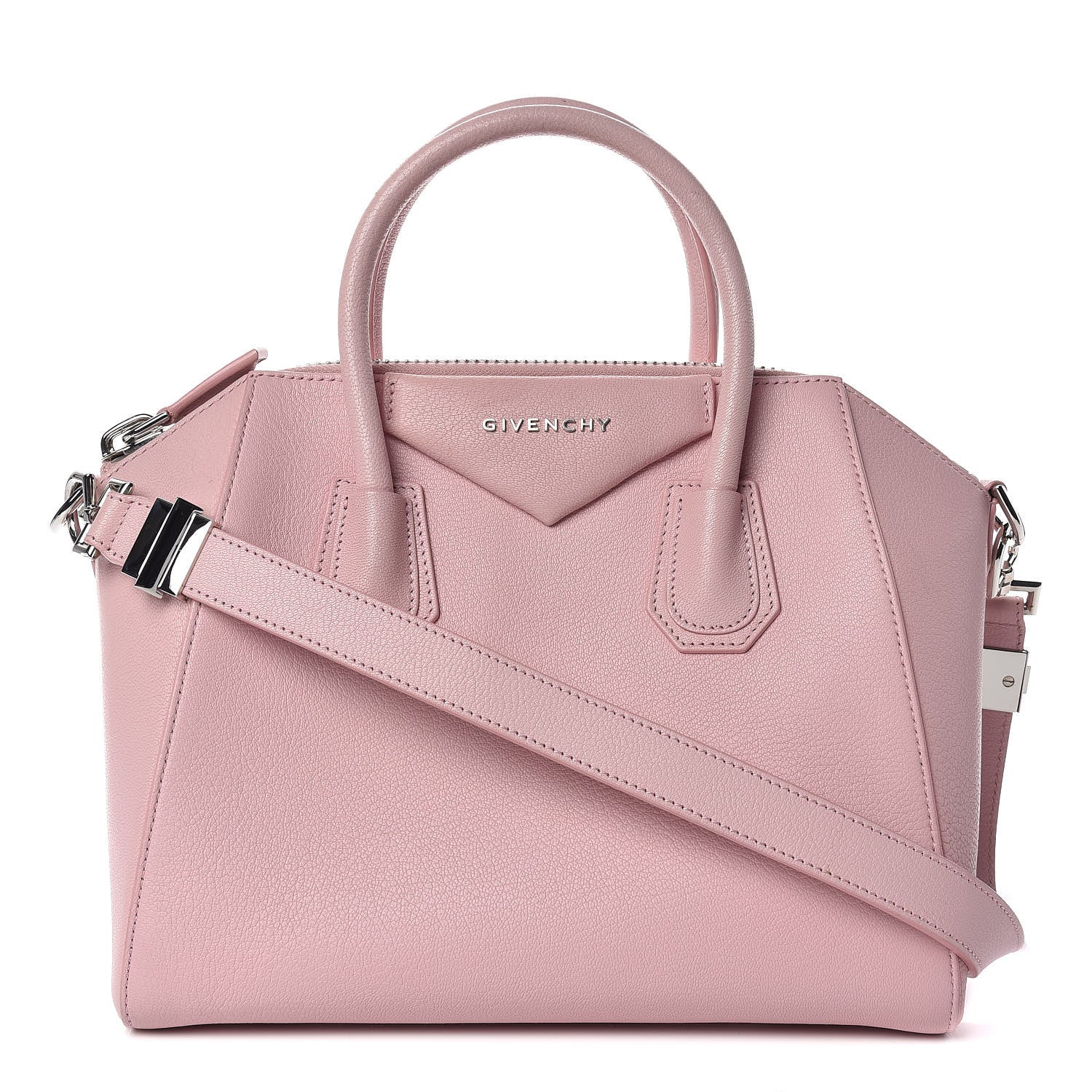 Givenchy Sugar Goatskin Small Antigona Bright Pink 1 of 13